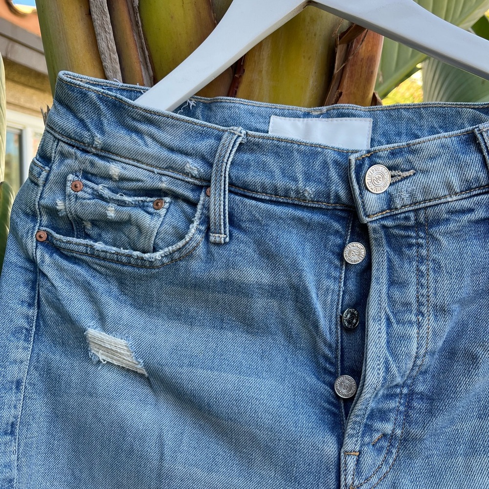 Mother Superior The Tomcat The Confession Made in USA Blue Jean Denim Distressed - Picture 3 of 9
